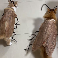 HKM-9169085 DIY Non-Woven Fabric Cat Cockroach Costume Material Kit for Fun Pet Apparel