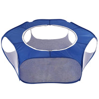 HKM-9169341 Portable Folding Pet Fence with Breathable Zipped Cover and Waterproof Design, Ideal for Small Animals