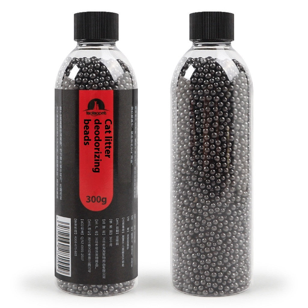 HKM-9170365 Cat Litter Deodorant Pearls - Activated Carbon Odor Control for Fresh Home Environment