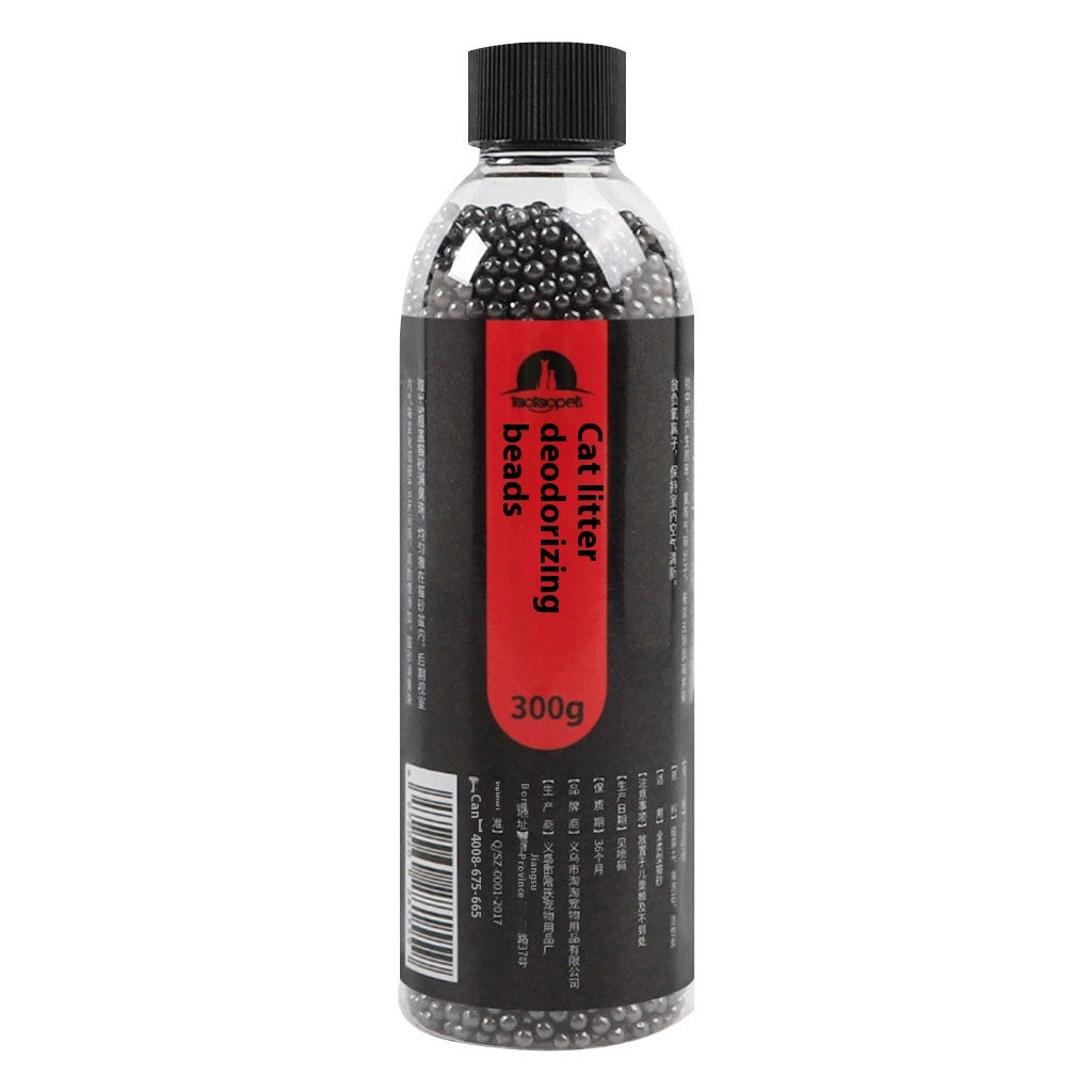 HKM-9170365 Cat Litter Deodorant Pearls - Activated Carbon Odor Control for Fresh Home Environment