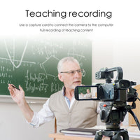 HKM-917139 HDMI Video Capture Card for Recording and Streaming with USB2.0 Interface, 4K Input, 1080P Output, and Microphone Support