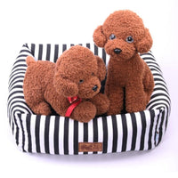 HKM-917139 Stylish Canvas Pet House with Anti-Biting Feature - Available in Small, Medium, and Large Sizes