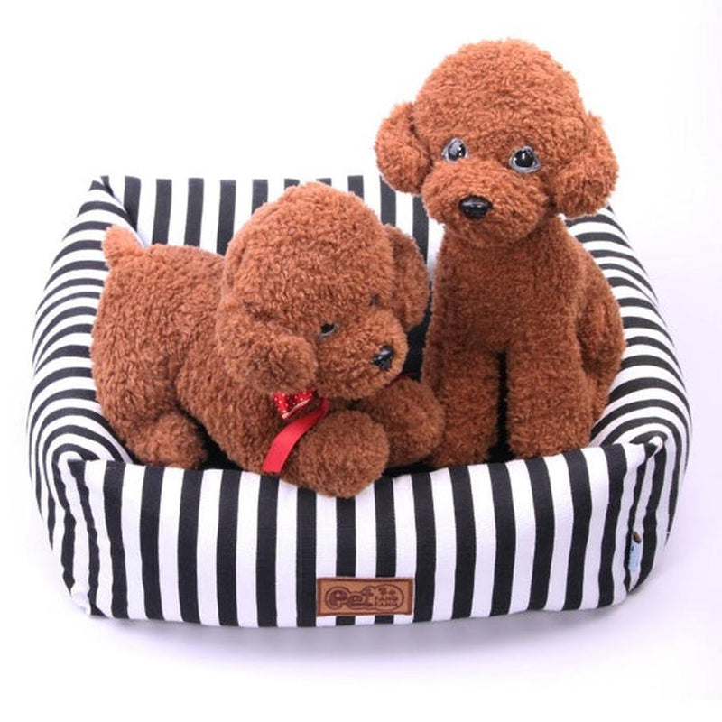 HKM-917139 Stylish Canvas Pet House with Anti-Biting Feature - Available in Small, Medium, and Large Sizes