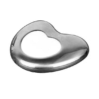 HKM-917203 Heart-Shaped Alloy Massage Scraping Plate for Facial and Body Treatments – Available in Silver, Gold, and Rose Gold