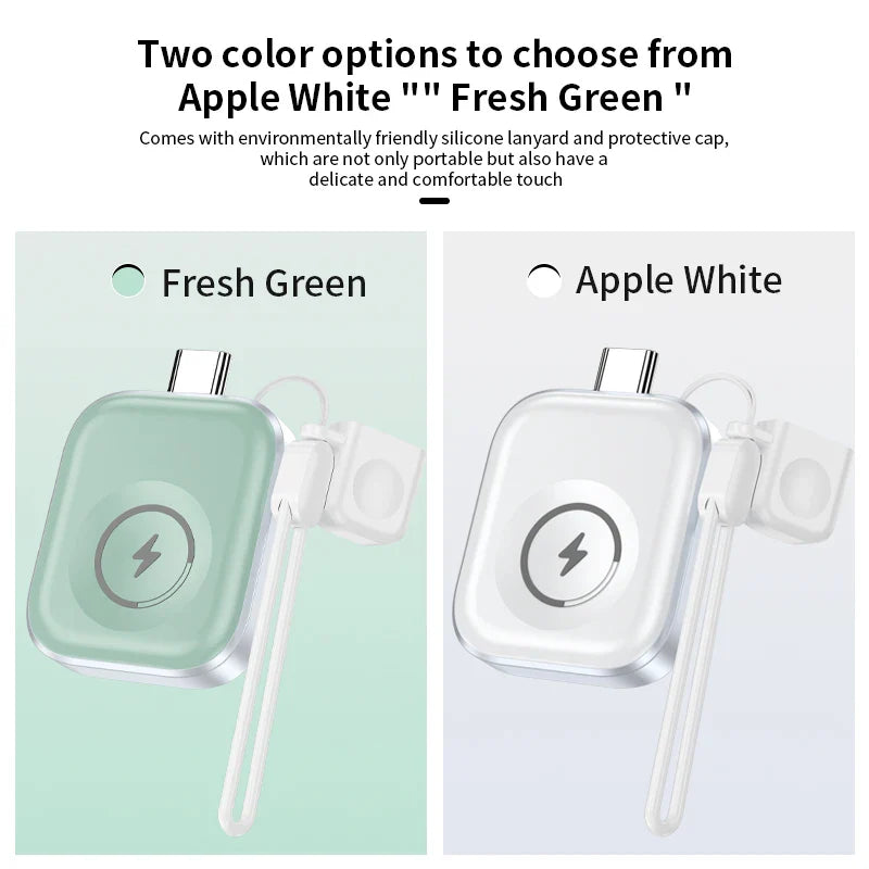 HKM-917203 Magnetic Wireless Charger for Compatible Apple Watch Models - 5W Fast Charging