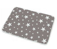 HKM-9172157 Waterproof Pet Training Mat for Dogs and Cats, Washable and Reusable, Soft Polyester Fiber with PVC Bottom