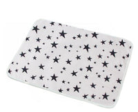 HKM-9172157 Waterproof Pet Training Mat for Dogs and Cats, Washable and Reusable, Soft Polyester Fiber with PVC Bottom