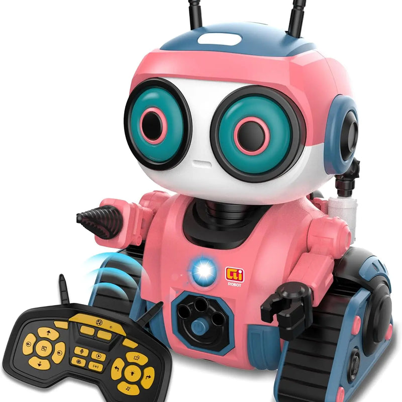 HKM-917267 Rechargeable Intelligent Dancing Robot with Music and Programming Function for Kids Ages 5 and Up