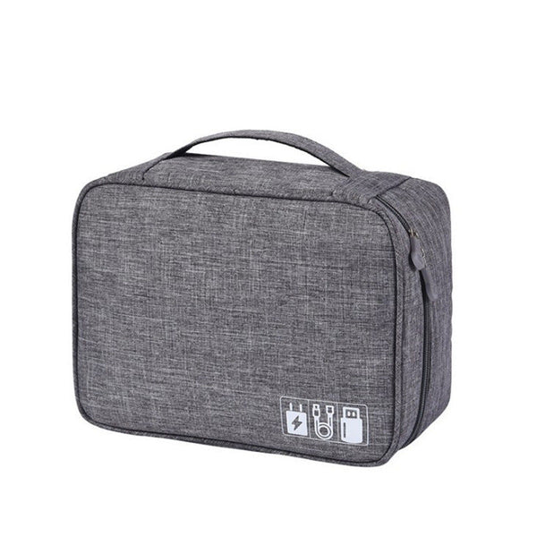 HKM-917331 Digital Accessories Storage Bag - Cationic Material, Multiple Colors Available