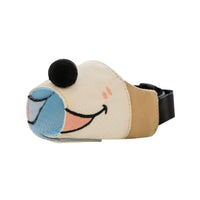 HKM-9173565 Dog Muzzle for Gentle Anti-Bite Protection - Multiple Sizes in Ollie Brown Bear & Bondi Blue Shark