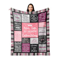 HKM-9176893 Cozy Cartoon Anime Flannel Blanket for Bedroom Decoration - Multiple Sizes Available
