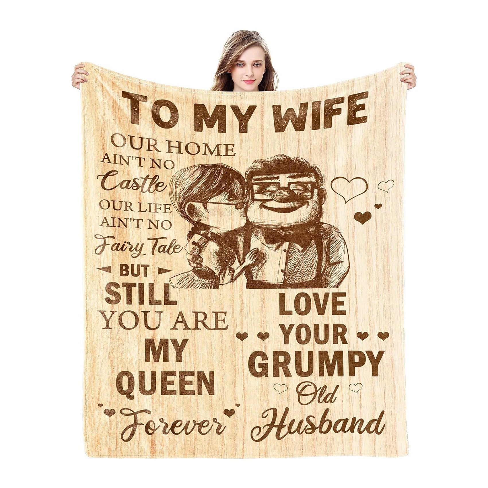 HKM-9176893 Cozy Cartoon Anime Flannel Blanket for Bedroom Decoration - Multiple Sizes Available