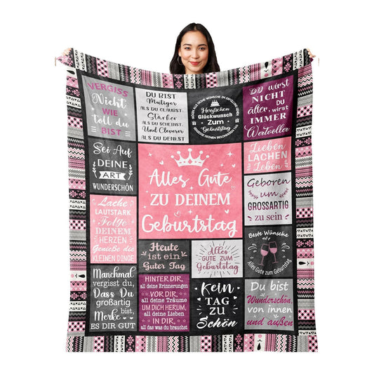 HKM-9176893 Cozy Cartoon Anime Flannel Blanket for Bedroom Decoration - Multiple Sizes Available