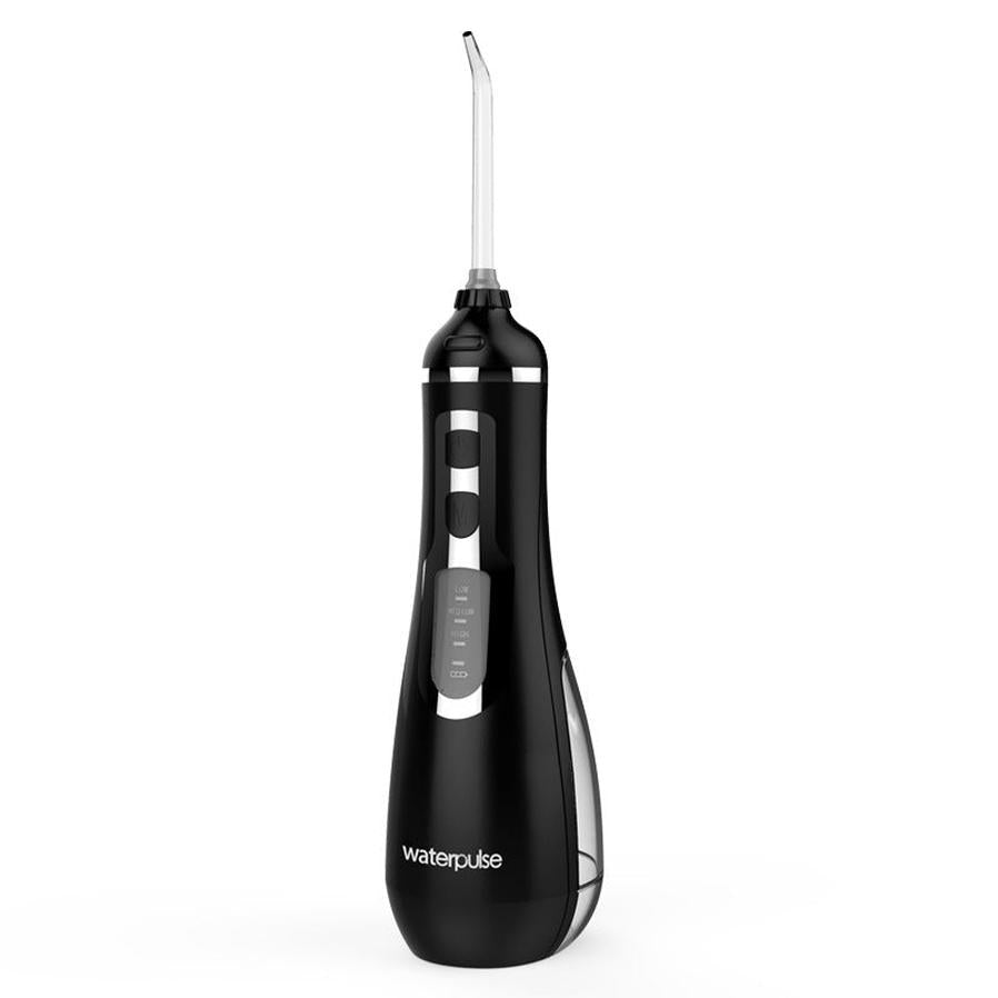 HKM-917715 Portable Electric Dental Flusher with Carrying Case - Model V500, White or Black Options