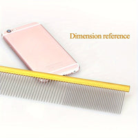 HKM-9177533 Stainless Steel Pet Grooming Comb for Dogs and Cats