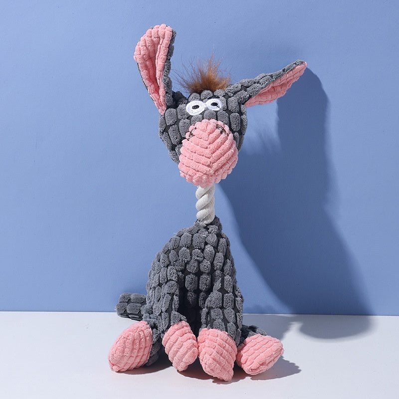 HKM-9177661 Interactive Plush Pet Toys with Sound – Various Colors and Designs