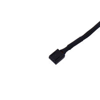HKM-917843 Four-Pin PWM CPU Fan Extension Cable, Length 27cm, Copper-Plated Interface for PC Cooling