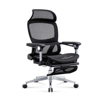 HKM-917907 Ergonomic Full Mesh Office Chair with Adjustable Headrest and Reclining Function