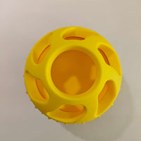 HKM-917907 Pet Silicone Toy Ball Molar Teeth Cleaning Interactive Bite-resistant Slow Food Ball