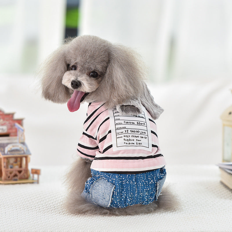 HKM-9180221 Four-Legged Cloth Outfit for Small to Extra Large Pets