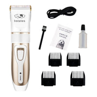HKM-9181629 Professional Pet Grooming Clipper with Titanium Ceramic Blade and Long-Lasting Battery