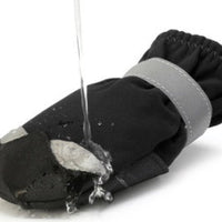 HKM-9182653 Waterproof Winter Dog Boots with Reflective Strips - Warm, Windproof, and Washable Pet Shoes