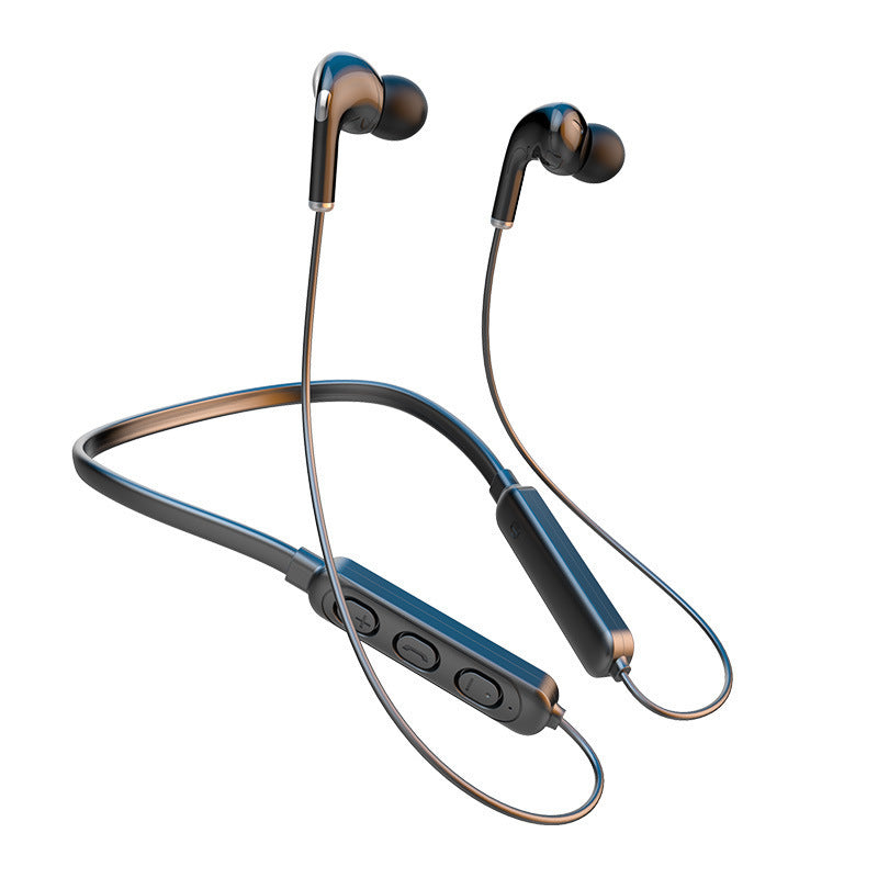 HKM-918355 Bluetooth Neck-hanging Stereo Headset with Voice Control and Multi-point Connection