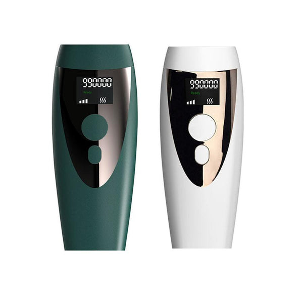 HKM-918355 Laser Hair Removal Epilator for Armpits and Sensitive Areas - Electric Shaver in White/Black, Dark Green, White/Rose Gold