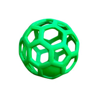 HKM-9184445 Stable Hanging Hay Feeder Toy Ball with Rope - Available in Red, Blue, Green