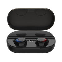 HKM-918483 Bluetooth Stereo Headset with Digital Display and 10M Transmission Range