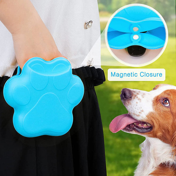 HKM-9188029 Silicone Portable Pet Training Waist Bag - Environmentally Friendly, Multi-Color Options