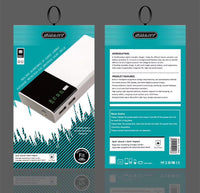 HKM-918995 20000mAh Liquid Lithium Ion Power Bank with Plastic Shell, Dual USB Charging and Compact Design