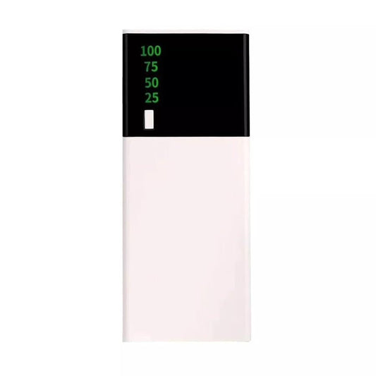 HKM-918995 20000mAh Liquid Lithium Ion Power Bank with Plastic Shell, Dual USB Charging and Compact Design