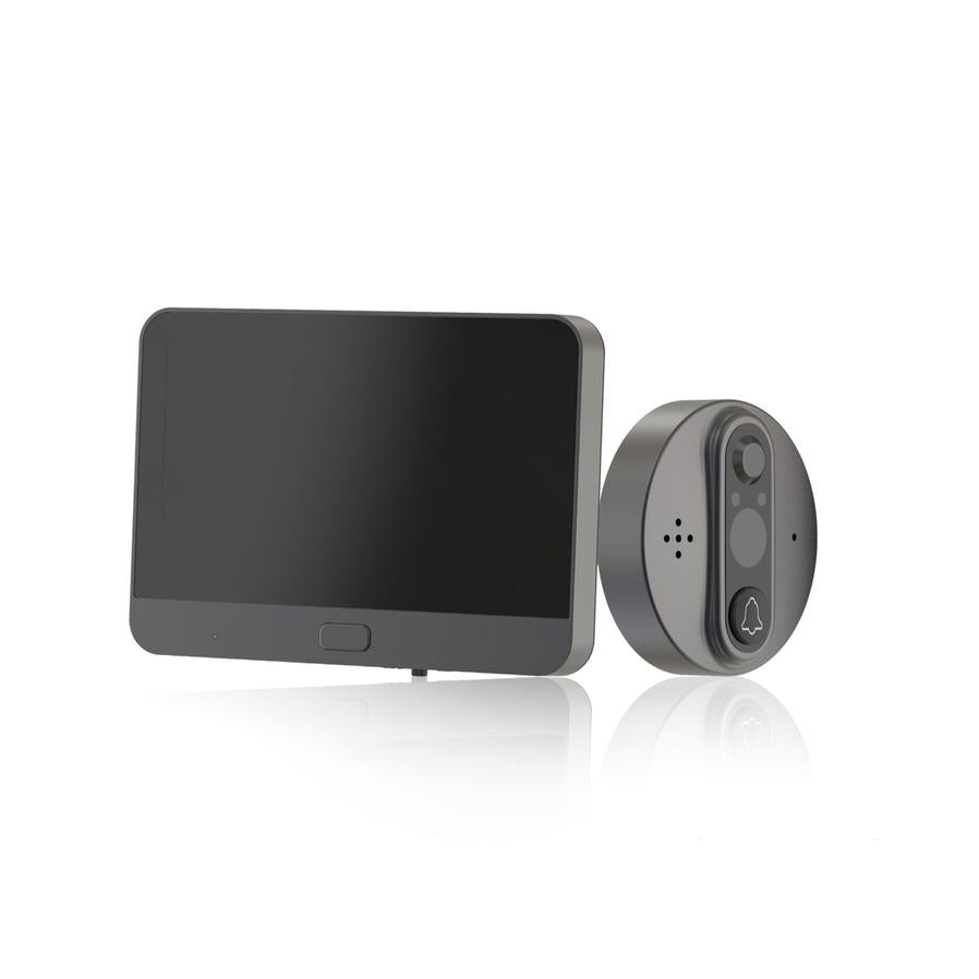 HKM-919123 Smart WiFi Visual Peephole Doorbell with Electronic Display