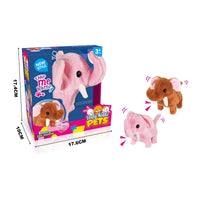 HKM-919251 Electric Plush Elephant Toy with Sound for Kids (11-30CM)
