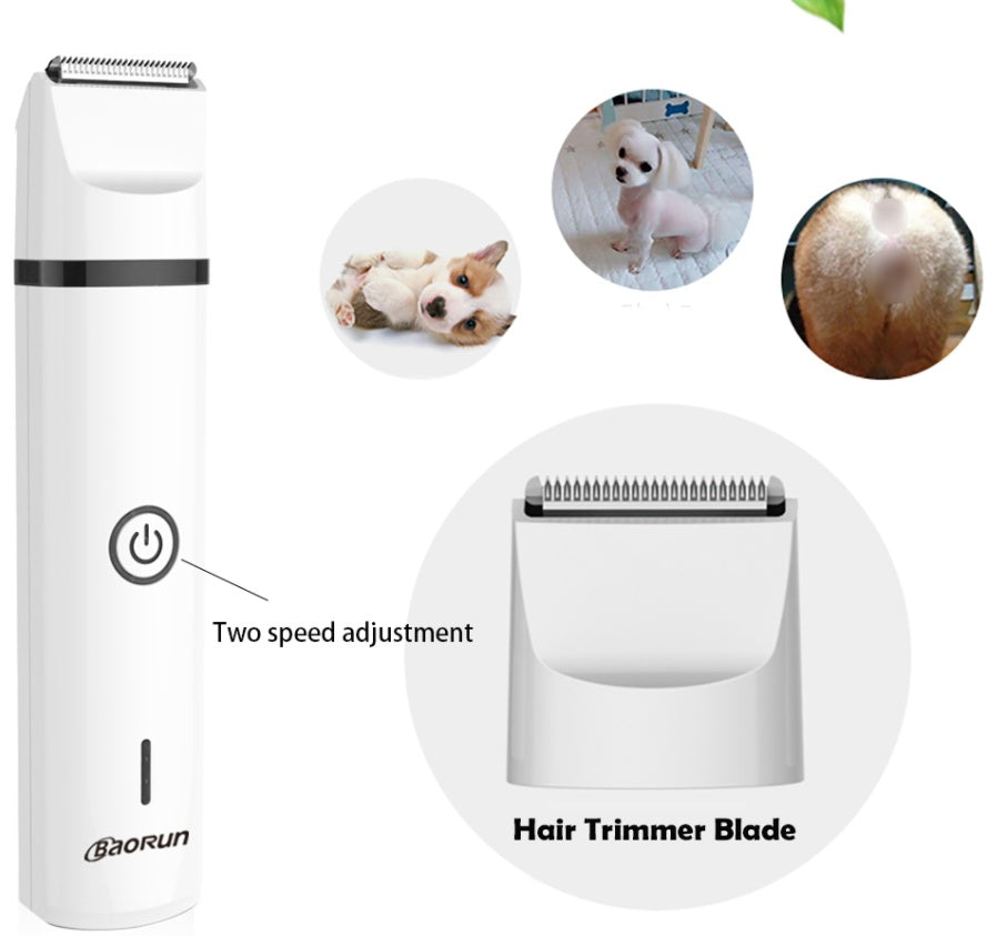 HKM-9193149 Pet Shaver with Nail Sharpener and Foot Hair Blades