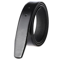 HKM-919315 Men's Black Denim Pattern Pin Buckle Perforated Belt Model LY34-391
