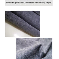 HKM-9196989 Cozy Dog Anxiety Jacket - Warm Vest in Heather Gray for All Sizes