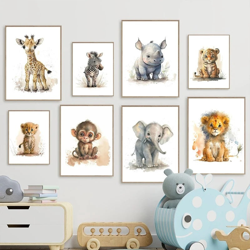 HKM-919699 Frameless Modern Canvas Wall Art - Decorative Hanging Painting, Multiple Sizes Available