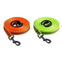 HKM-9197117 Reflective Nylon Pet Traction Rope with Non-Slip Handle, Multiple Lengths Available