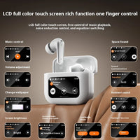 HKM-919763 Q30 Smart In-Ear Headset with LCD Screen, Binaural Noise Reduction, and Long Battery Life