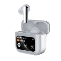 HKM-919763 Q30 Smart In-Ear Headset with LCD Screen, Binaural Noise Reduction, and Long Battery Life