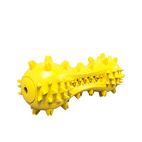 HKM-9198141 Talking Dog Toothbrush Toy - Interactive Dental Chew for Dogs in Blue, Green, Yellow