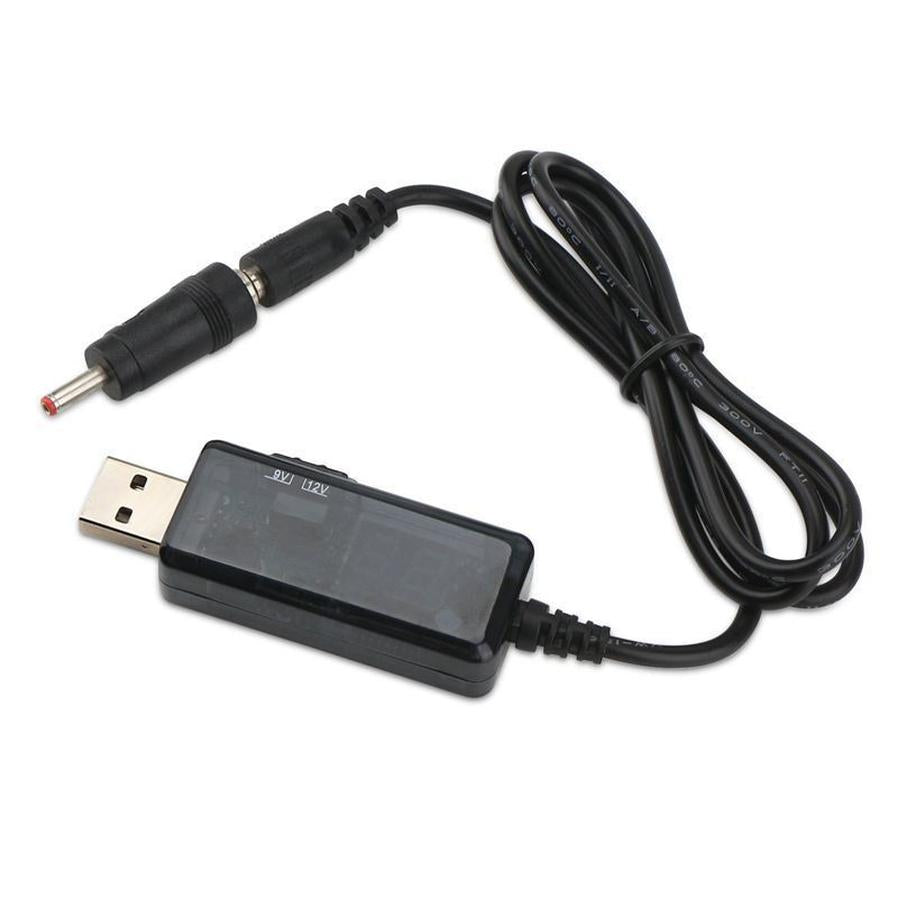 HKM-919827 USB DC Boost Converter for 5V to 9V/12V Power Supply, Portable Step-Up for WiFi Routers