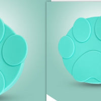 HKM-9198781 Universal Silicone Lid for Dog Canned Food - Fresh-Keeping Sealing Solution with Spoon Options