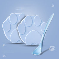 HKM-9198781 Universal Silicone Lid for Dog Canned Food - Fresh-Keeping Sealing Solution with Spoon Options