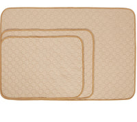 HKM-9199165 Absorbent Dog Urine Pad with Non-Slip Waterproof Bottom - Machine Washable, Eco-Friendly Cotton, Multiple Sizes Available