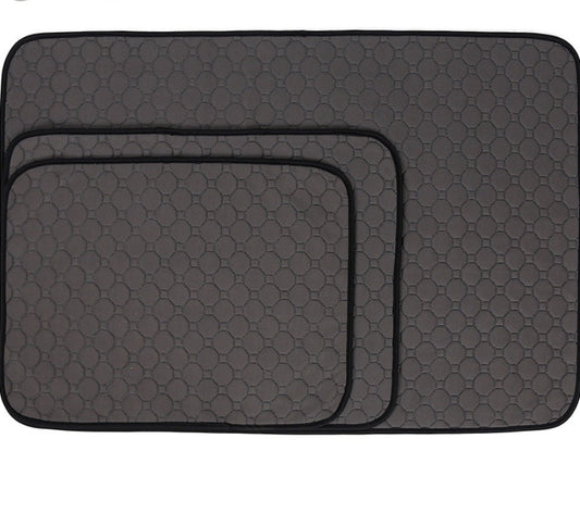 HKM-9199165 Absorbent Dog Urine Pad with Non-Slip Waterproof Bottom - Machine Washable, Eco-Friendly Cotton, Multiple Sizes Available