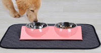 HKM-9199165 Absorbent Dog Urine Pad with Non-Slip Waterproof Bottom - Machine Washable, Eco-Friendly Cotton, Multiple Sizes Available