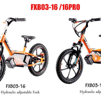 HKM-920019 Kids Electric Balance Bike 250W 36V 5.0AH 16" with Aluminum Frame and Disc Brake